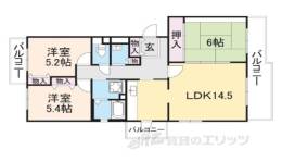 コンフォールかぶと台19号棟間取り図面