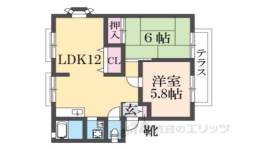 サンビレッジ高田Ｂ棟間取り図面