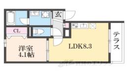 ALEGRIA京都南間取り図面