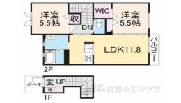 シャーメゾン　カワムラ間取り図面