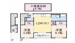 アルドーレＫ間取り図面