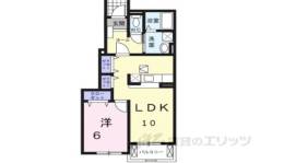 クレメント　サニー２間取り図面