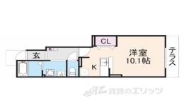 プレシャスコート間取り図面