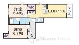 シャーメゾン　シャルール間取り図面