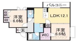 シャトードール間取り図面