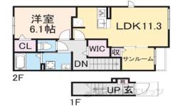 レヴァークヒルズ間取り図面