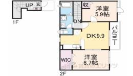 コントレール大和八木間取り図面