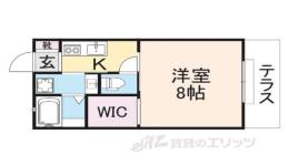 レーブ秋篠間取り図面