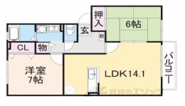 セントレ・デ・トゥース間取り図面