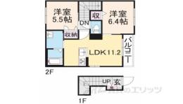 シャーメゾン　ヴィオレッタ間取り図面