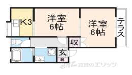 コーポラスみやび間取り図面