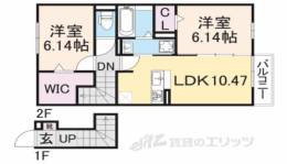 レジデンス天理五番街間取り図面