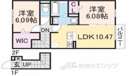 レジデンス天理五番街間取り図面
