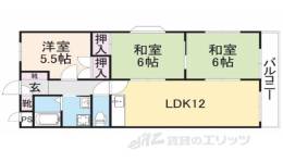MAYUMIウエストサイド楠葉間取り図面