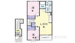 メゾンドブルージュ間取り図面