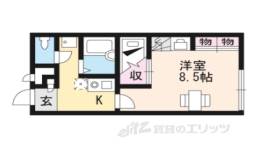 レオパレスイヴ間取り図面
