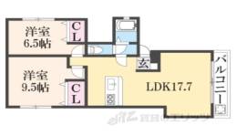 ベレーザ西七条間取り図面