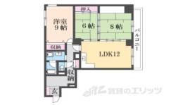 矢埜ハイツ間取り図面