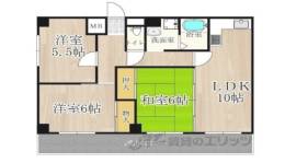 矢埜ハイツ間取り図面