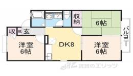 ビューテラスＡ棟間取り図面