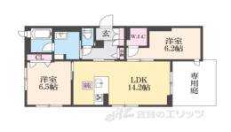 シャーメゾン洛間取り図面