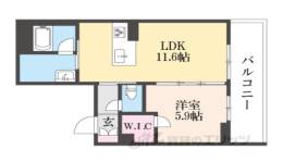フォレスタ八木　間取り図面