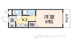 八木ロイヤルハイツ間取り図面