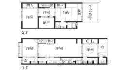 貸家間取り図面