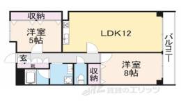 パークハイツ岡山手間取り図面