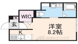 ＲＵＳＨ　３間取り図面