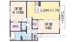 ヴィラ　ウェスト間取り図面