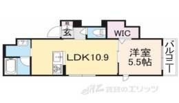 シャーメゾン薫風間取り図面