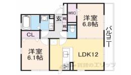 イースト・コート間取り図面