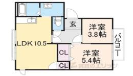 エクセル青垣間取り図面