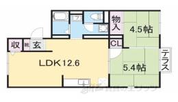 奥野ハイツ間取り図面