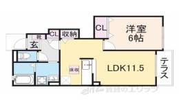 リバーサイド太子間取り図面