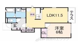 リバーサイド太子間取り図面
