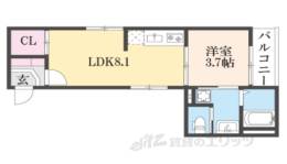 Ａｚｕｌ　Ｐｒｅｍｉｏ２間取り図面