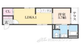 Ａｚｕｌ　Ｐｒｅｍｉｏ２間取り図面