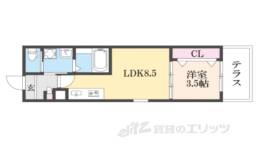 ジーメゾン伏見エルデ間取り図面