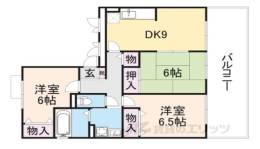 ソシア　Ａ棟Ｂ棟間取り図面