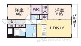 アイリスハイツ７号館間取り図面