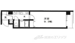 パサージュ二条城東間取り図面
