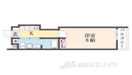 Ｇｌａｄｖｉｓ御所西間取り図面