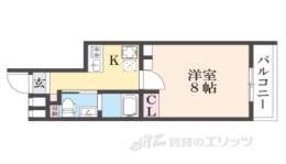 Ｇｌａｄｖｉｓ御所西間取り図面