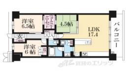 メイツブラン長岡京間取り図面