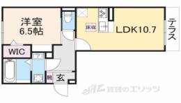 クレアール西九条間取り図面