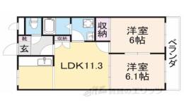 ラ・ルミエールＢ間取り図面