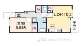 サンガーデンＭ・２間取り図面