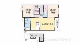 ブローテ（天理市）間取り図面